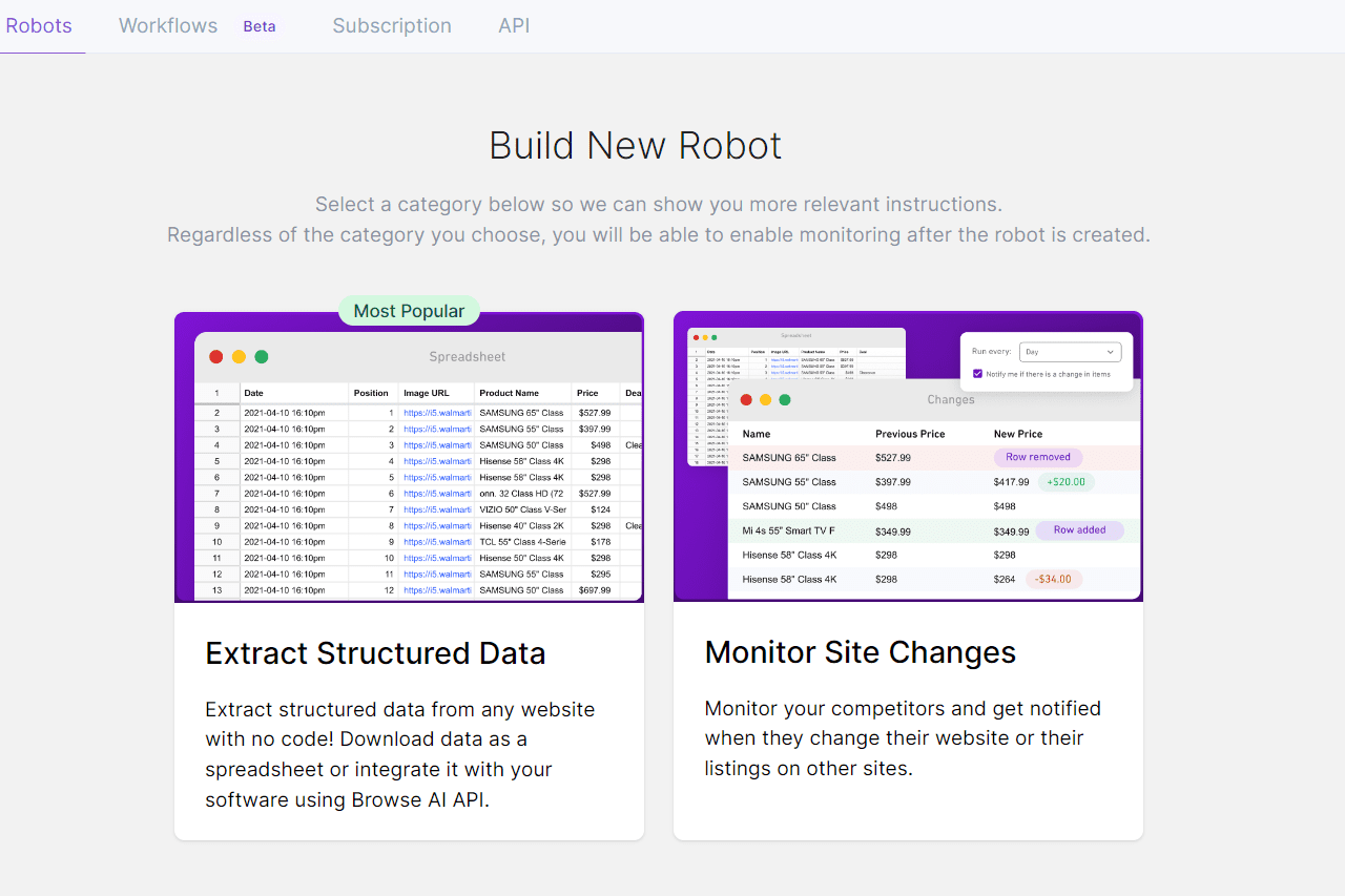 Browse AI 在Robot Studio中构建机器人-4 Browse AI 在Robot Studio中构建机器人