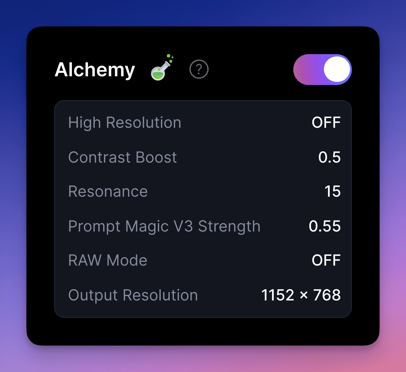 Leonardo AI:使用Alchemy提升图像质量使用教程-3 Leonardo AI:使用Alchemy提升图像质量使用教程