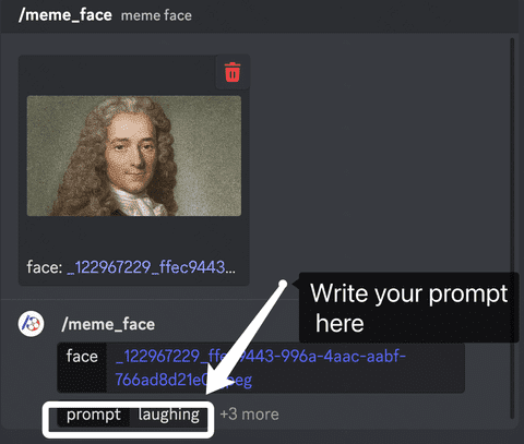 PixVerse教程:Discord中使用 /Meme_face 用脸部图片创建视频-4 PixVerse教程:Discord中使用 /Meme_face 用脸部图片创建视频
