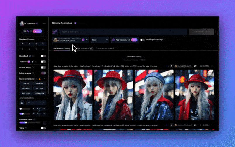 Leonardo AI:生成一致性角色图像使用教程-8 Leonardo AI:生成一致性角色图像使用教程