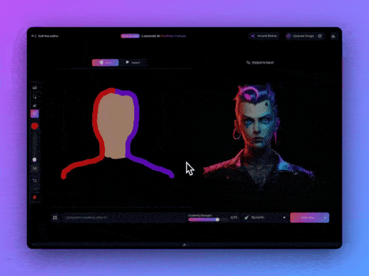 Leonardo AI:实时画布使用教程-5 Leonardo AI:实时画布使用教程
