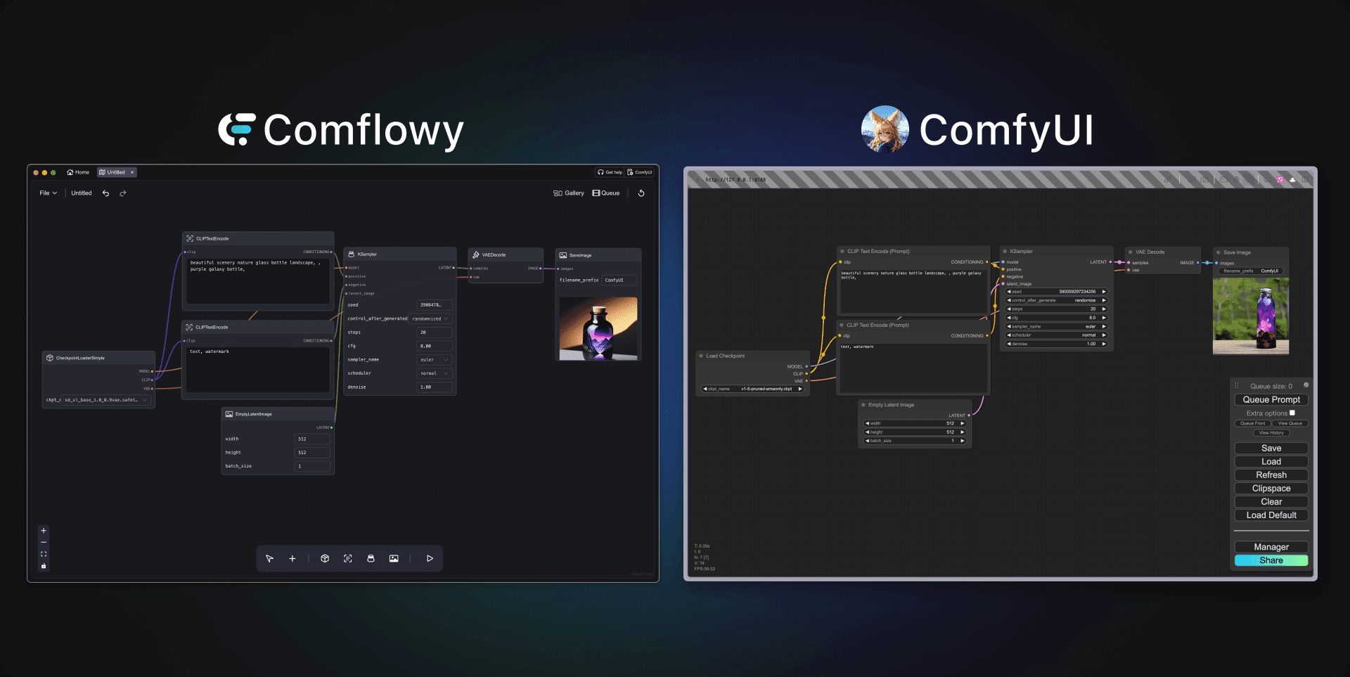 Comflowyspace:轻松本地部署全功能ComfyUI的客户端工具-2 Comflowyspace:轻松本地部署全功能ComfyUI的客户端工具