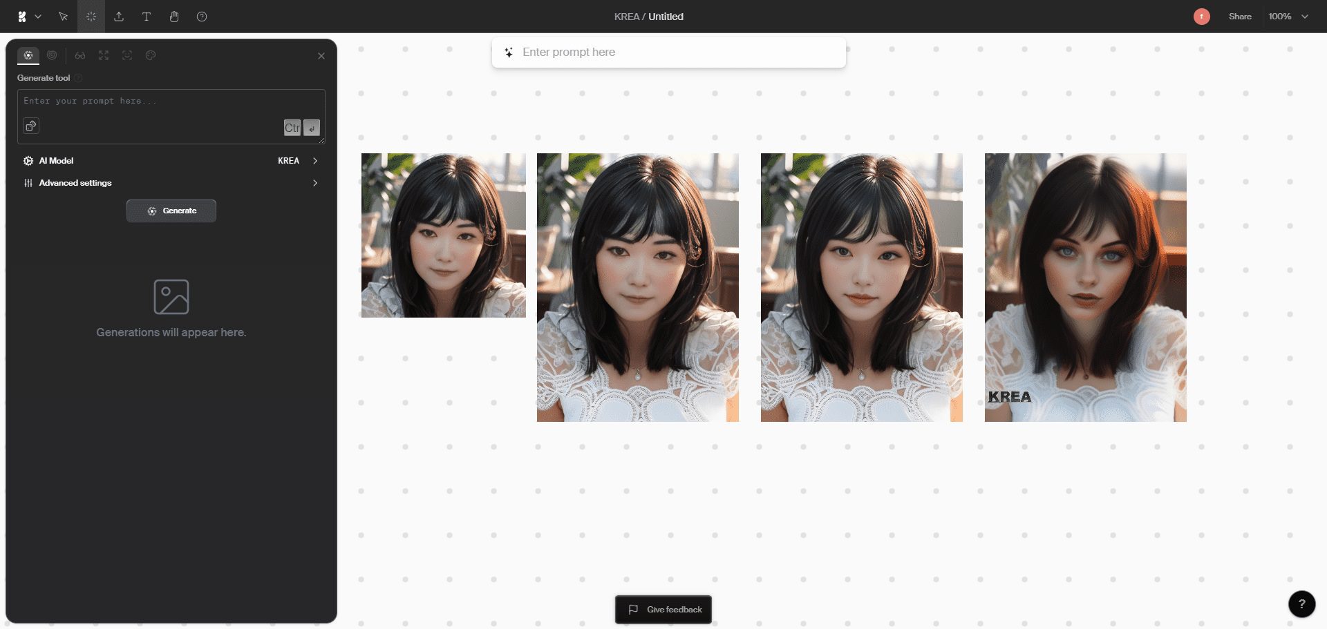 KREA AI:实时图像生成和编辑工具,新增视频创作工具