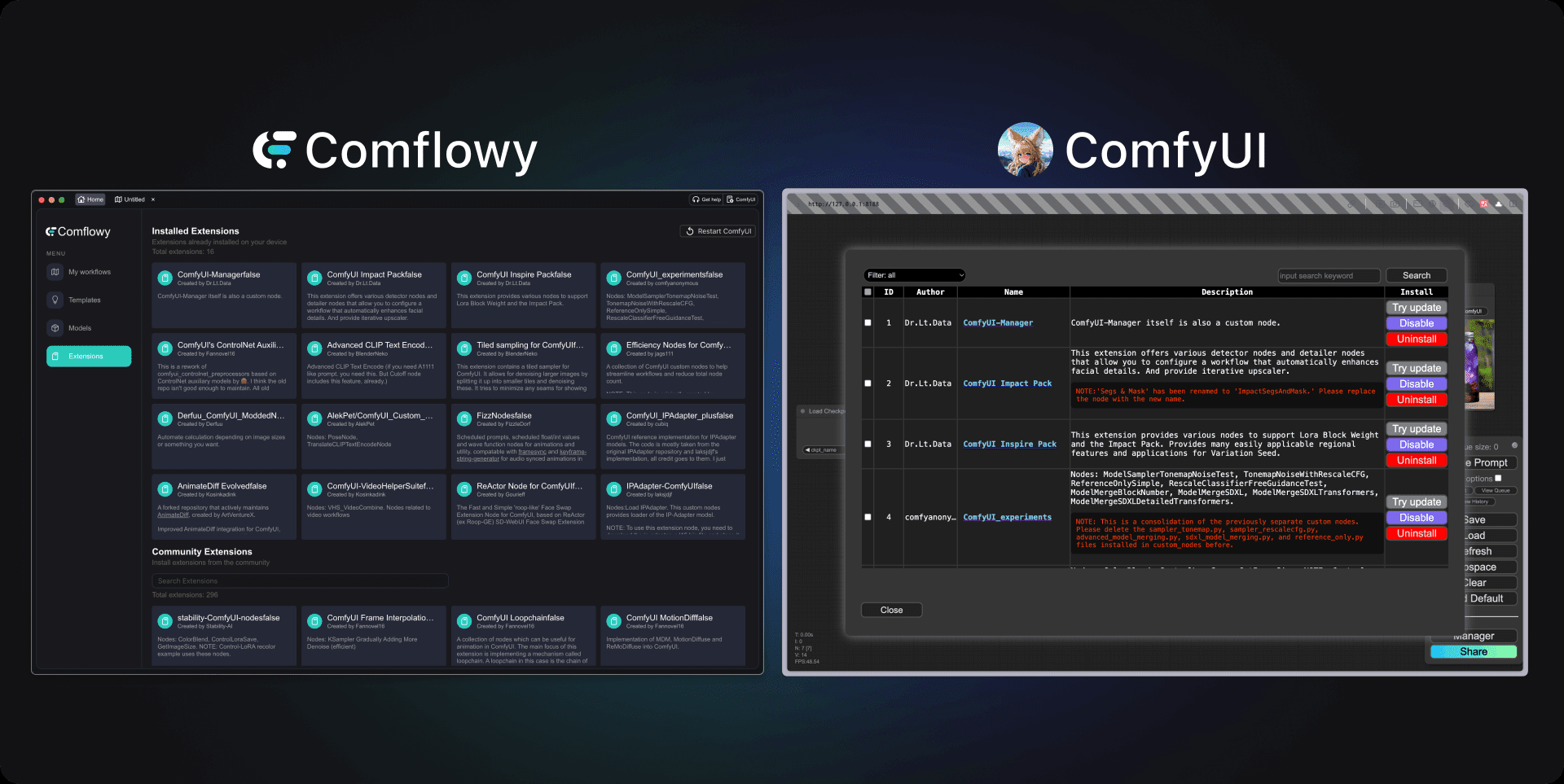 Comflowyspace:轻松本地部署全功能ComfyUI的客户端工具-4 Comflowyspace:轻松本地部署全功能ComfyUI的客户端工具