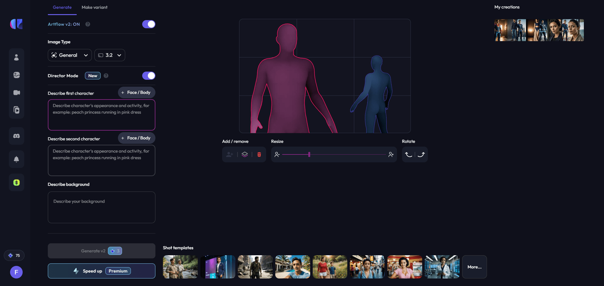 Artflow:创作人物一致性的动画故事和虚拟数字人口播视频-3 Artflow:创作人物一致性的动画故事和虚拟数字人口播视频