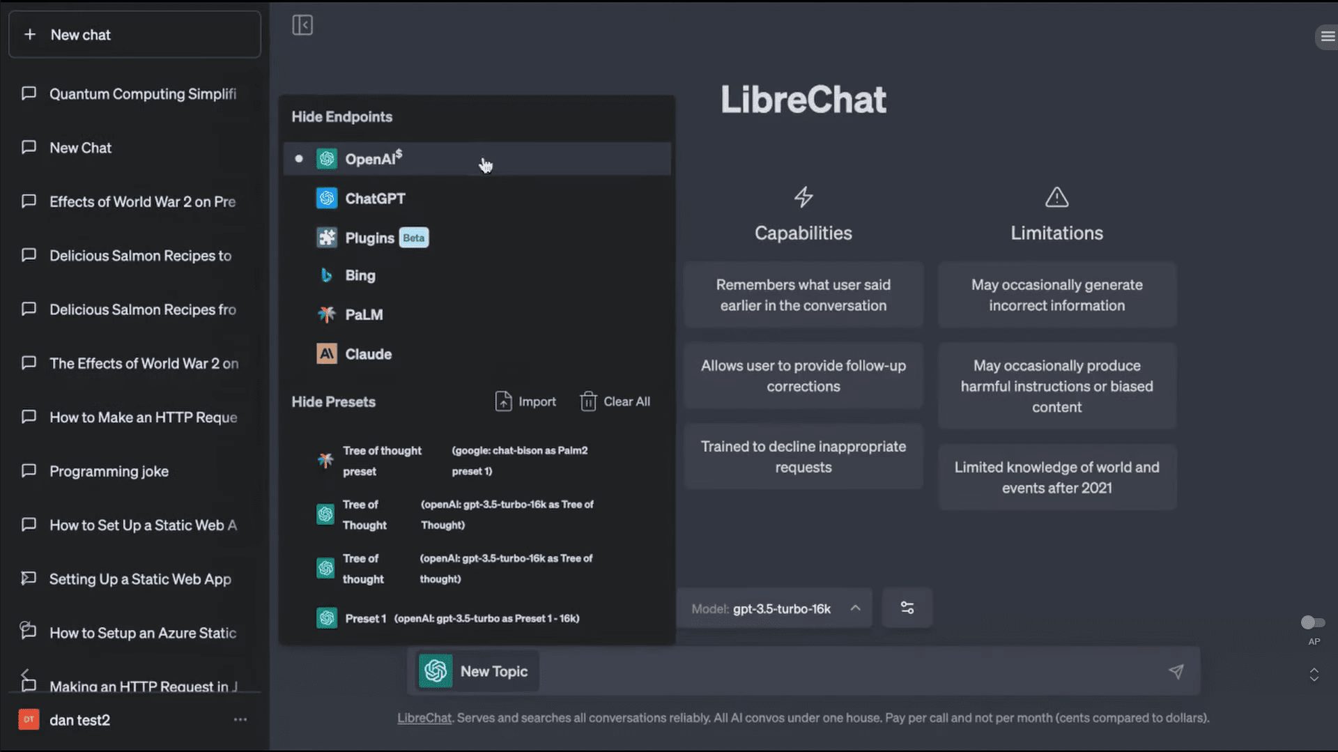 LibreChat:模仿ChatGPT界面交互的AI对话开源项目-1 LibreChat:模仿ChatGPT界面交互的AI对话开源项目
