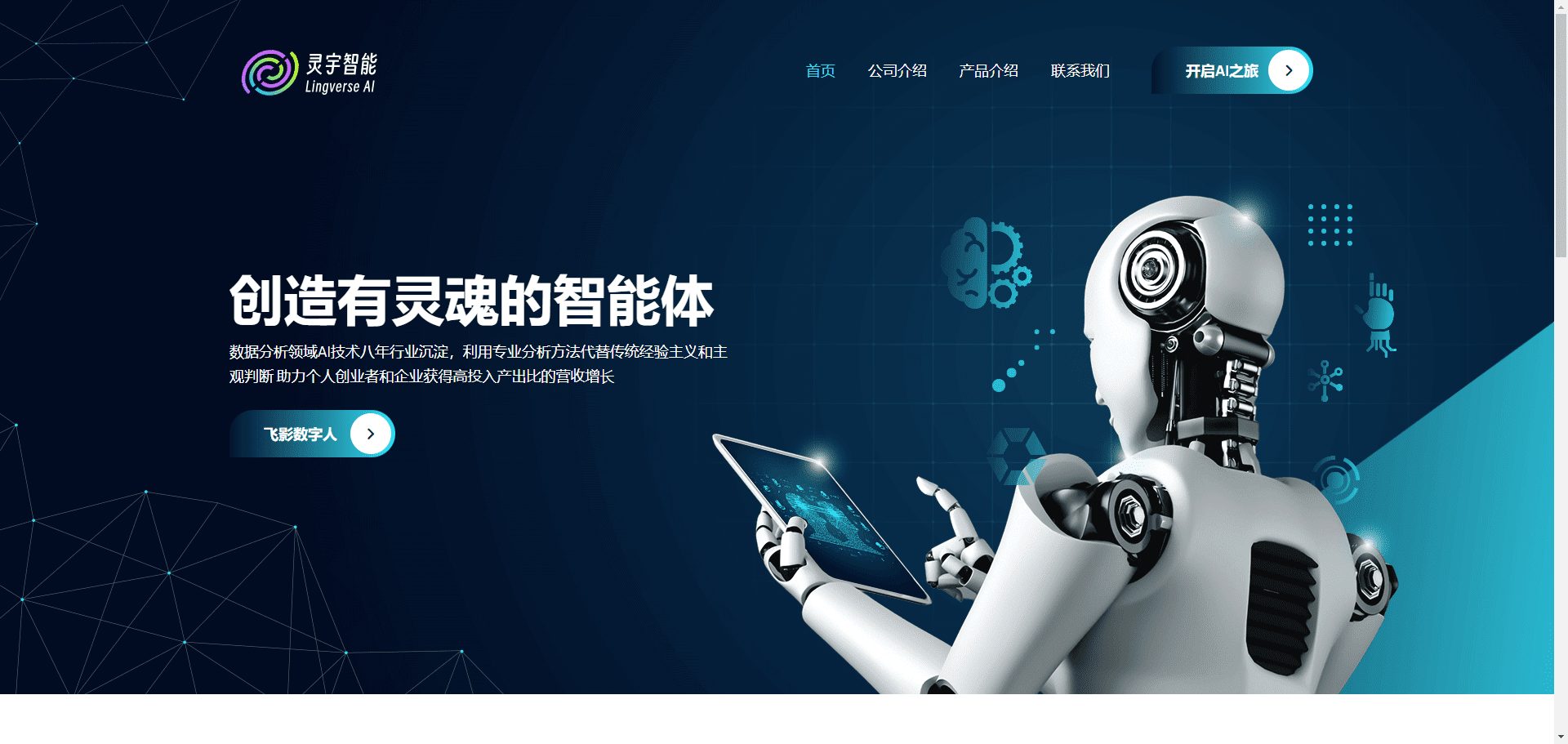 灵宇智能:商业数字人直播服务商|飞影数字人|数字人直播带货-1 灵宇智能:商业数字人直播服务商|飞影数字人|数字人直播带货