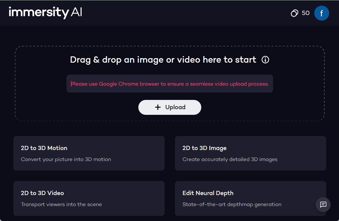 Immersity AI:将2D图像和视频转换为3D视觉效果-1 Immersity AI(LeiaPix):将2D图像和视频转换为3D视觉效果