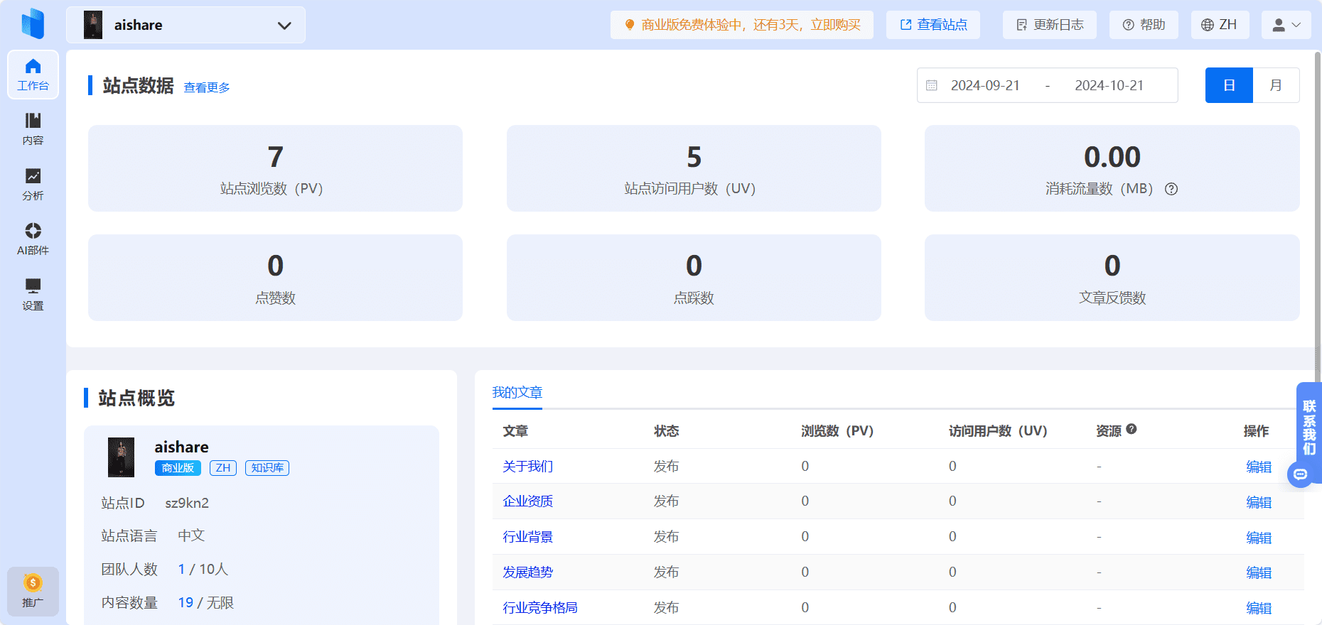 HelpLook:管理AI知识库与帮助中心,自动生成AI问答机器人-1 HelpLook:一站式AI 知识库搭建系统,网站快速集成AI客服机器人