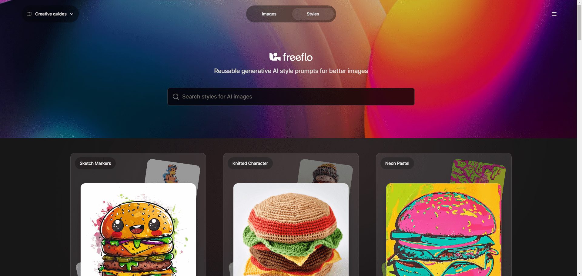 -1 FreeFlo:生成图像提示指令灵感库