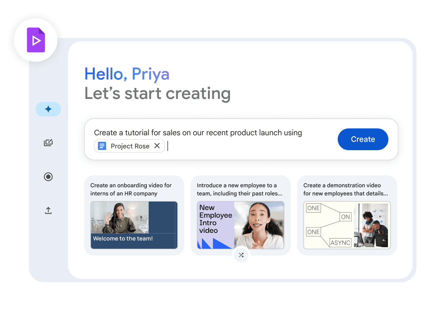 Google Vids:从提示指令和文档开始创作营销讲解视频