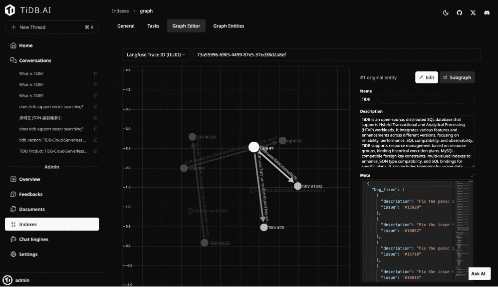 AutoFlow:基于 GraphRAG 的对话式知识库工具,内置网页爬虫-1 AutoFlow:基于GraphRAG的对话式知识库/网页深度搜索工具,对话框可集成到其他网站