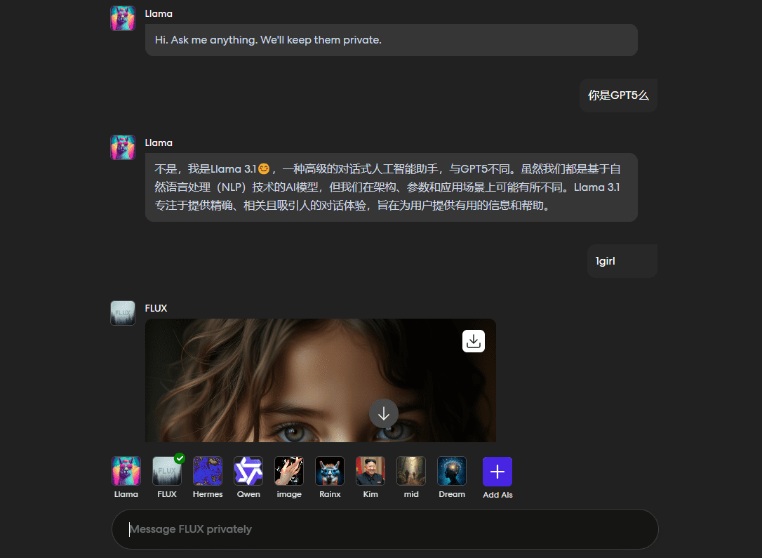 Anon:匿名使用未经审查的AI图像生成工具,并集成多种AI对话助手-1 Anon:匿名且未经审查的AI图像生成工具,并集成多种AI对话助手