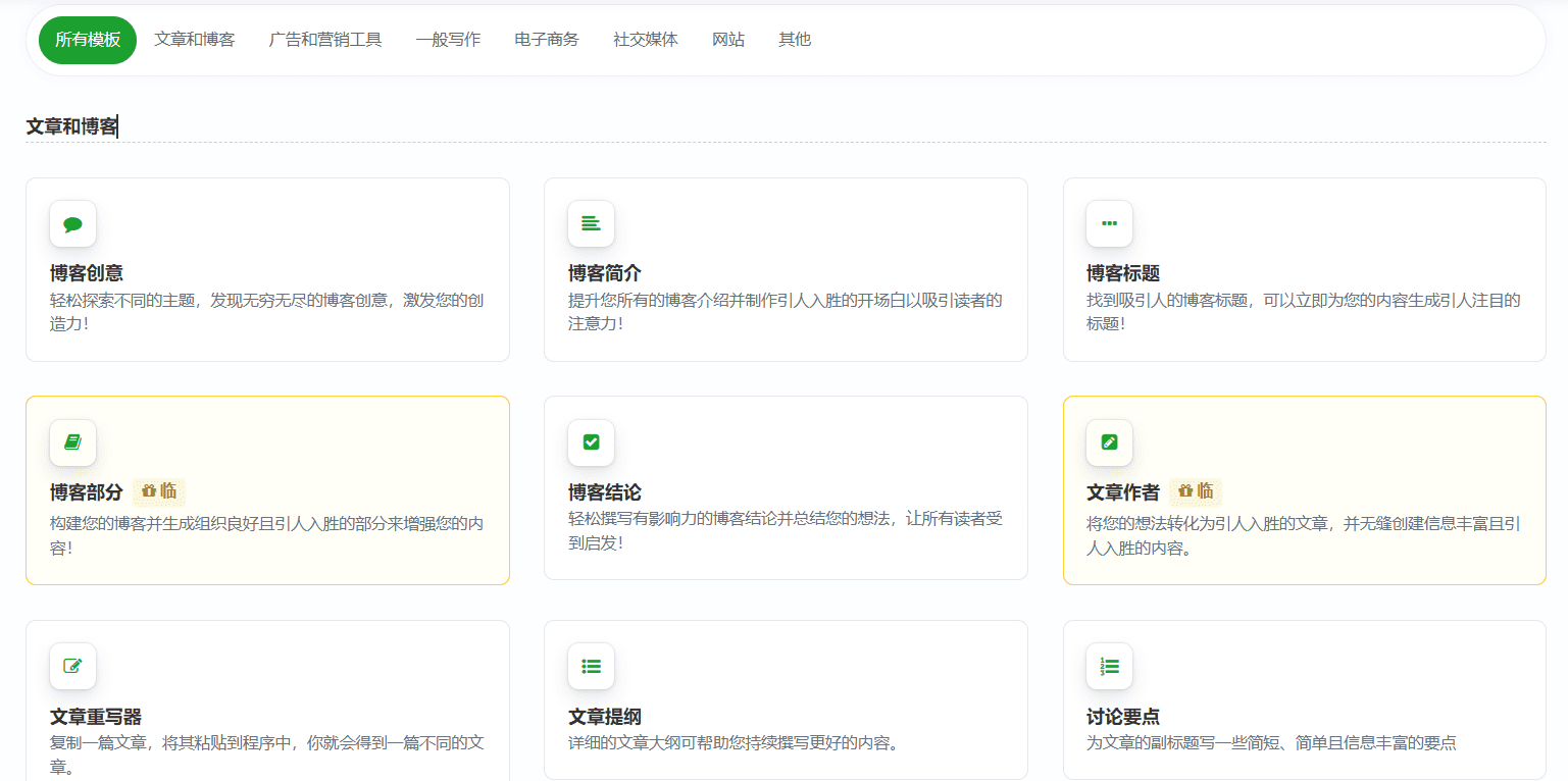 ChatGPT Unli:无限免费使用ChatGPT和基于GPT的60+创意写作助手-1 ChatGPT Unli:无限免费使用ChatGPT和基于GPT的60+创意写作助手