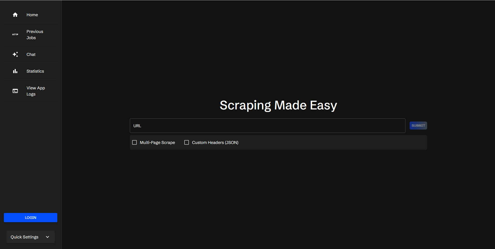 Scraperr:自托管网页数据抓取工具-1 Scraperr:自托管网页数据抓取工具