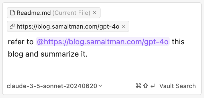 Smart Composer:引用本地笔记内容智能写作和语义搜索的Obsidian插件-1 Smart Composer:引用本地笔记智能写作和语义搜索的Obsidian插件