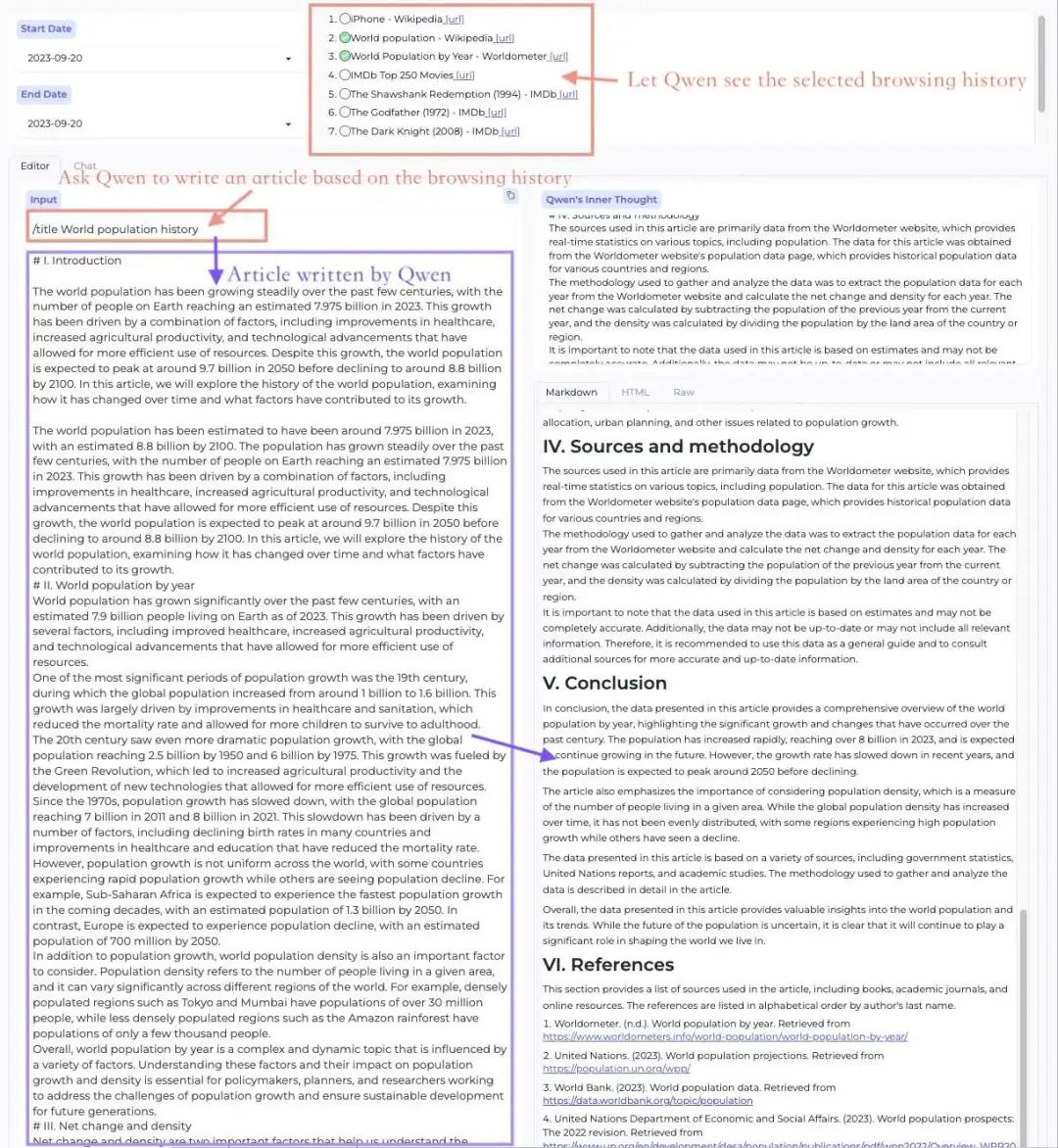 Qwen-Agent:基于Qwen的智能代理应用框架,包括工具调用、代码解释器、RAG和Chrome扩展。-1 Qwen-Agent:基于Qwen的智能代理应用框架,包括工具调用、代码解释器、RAG和Chrome扩展。