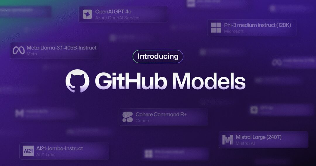 免费!! Github联合Azure免费向开发者提供包括o1在内顶级闭源开源模型API调用