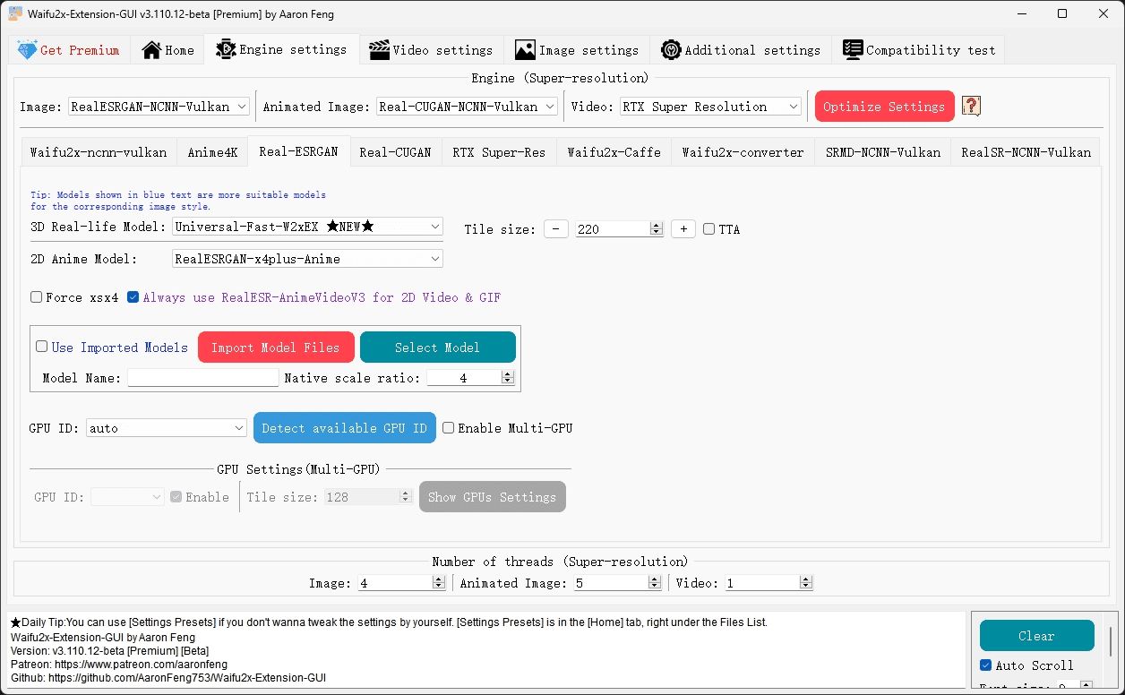 Waifu2x Extension GUI:深度学习技术放大、修复图像与视频插帧(Windows x64)-1 Waifu2x Extension GUI:深度学习技术放大、修复图像与视频插帧(Windows x64)