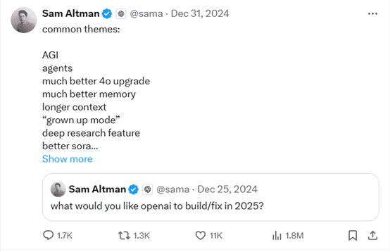 Sam Altman:OpenAI确定发布AI Agents,彻底改变企业效率