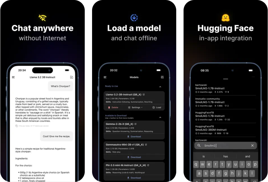 PocketPal AI:iOS和Android设备离线使用的小型语言模型聊天工具-1 PocketPal AI:iOS和Android设备离线使用的小型语言模型聊天工具