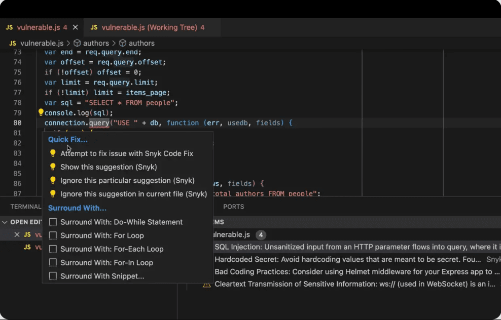 DeepCode AI:提升代码安全性的AI工具,代码安全, AI代码审查,自动修复漏洞-1 DeepCode AI:提升代码安全性的AI工具,代码安全, AI代码审查,自动修复漏洞