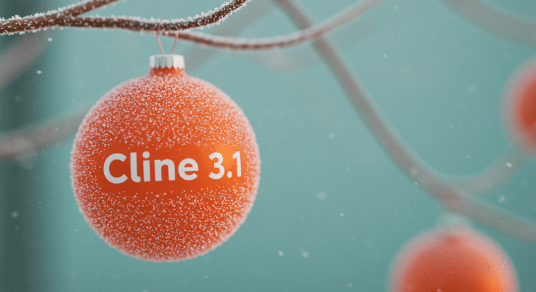 Cline v3.1 疯狂更新!最佳自主的 AI 编程助手!(计算机使用、MCP协议、版本回溯、自定义工具全面进化)