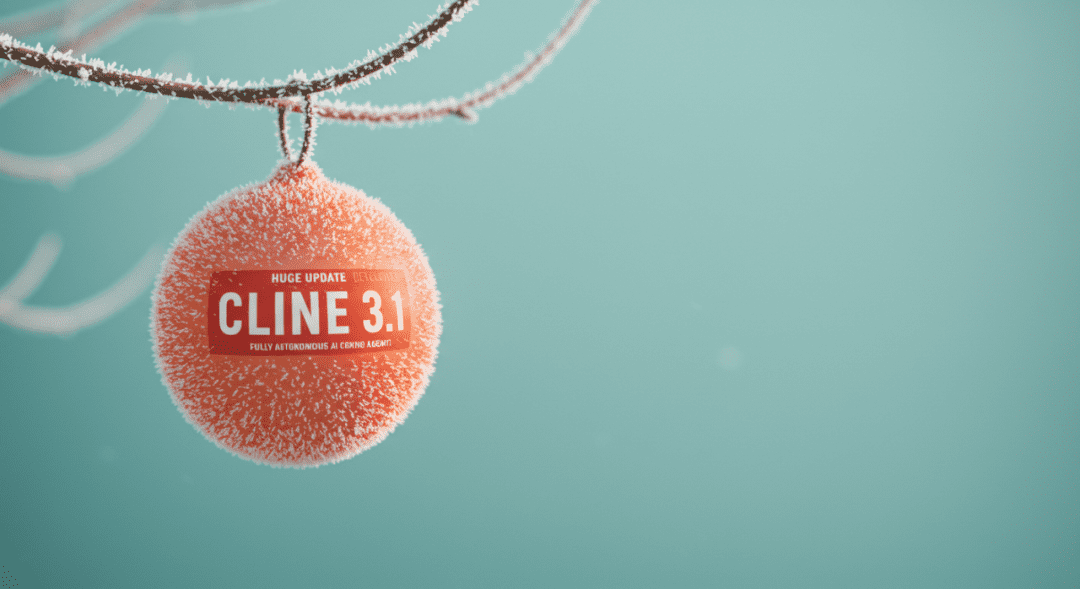 Cline v3.1 疯狂更新!最佳自主的 AI 编程助手!(计算机使用、MCP协议、版本回溯、自定义工具全面进化)
