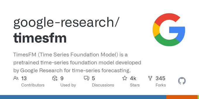 TimesFM 2.0:谷歌开源进行时间序列预测的预训练模型-1 TimesFM 2.0:谷歌开源进行时间序列预测的预训练模型