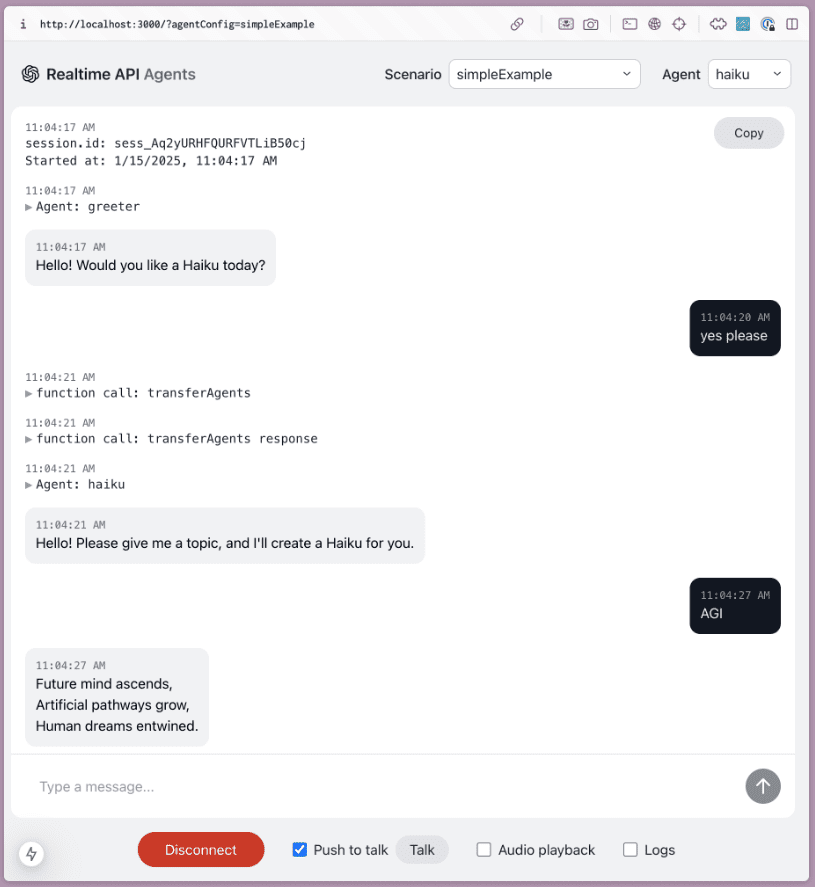 OpenAI Realtime Agents:实现多智能体语音交互应用-1 OpenAI Realtime Agents:多智能体语音交互应用(OpenAI示例)