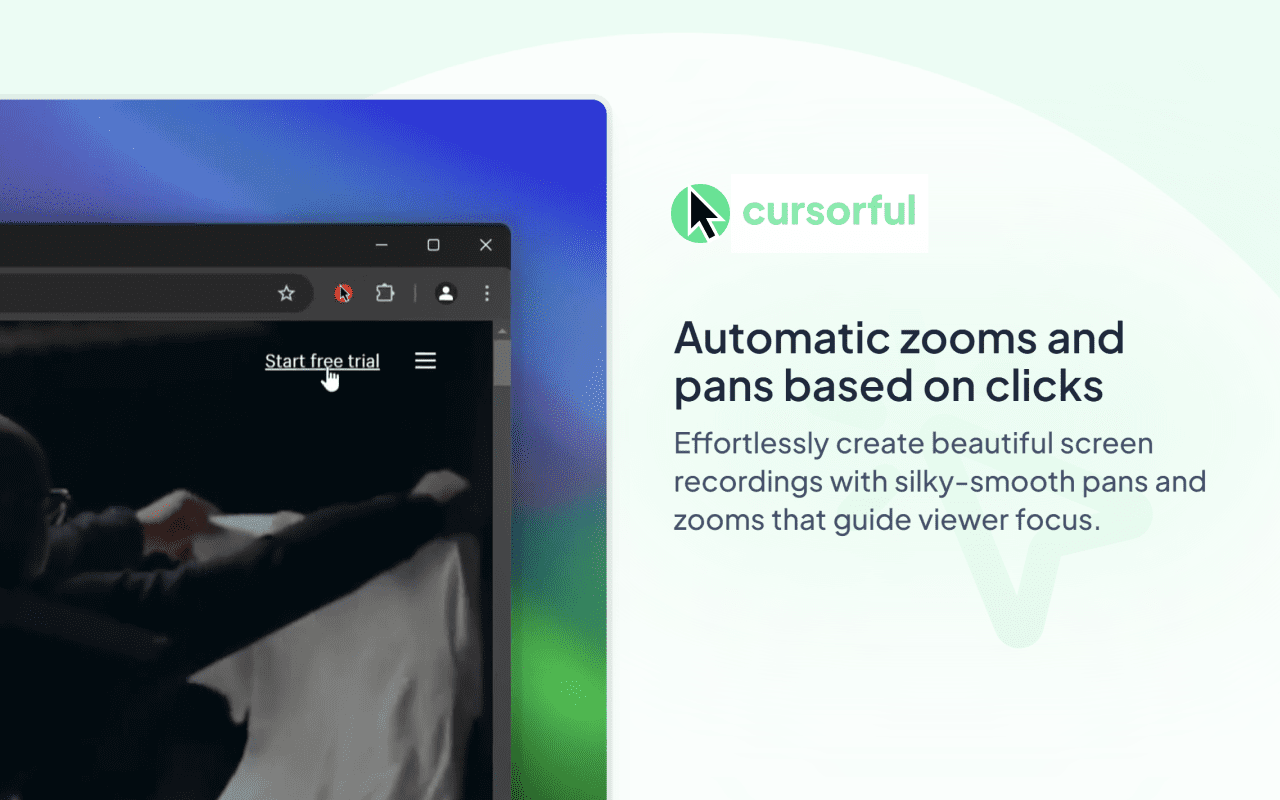 Cursorful:跟随鼠标录制屏幕视频的Chrome插件-1 Cursorful:跟随鼠标录制屏幕视频的Chrome插件