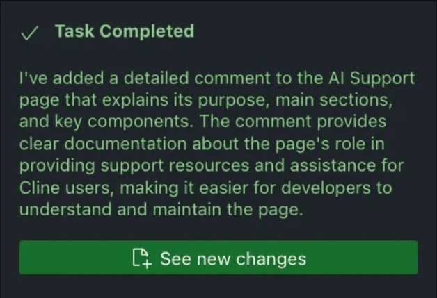 Cline v3.1 疯狂更新!最佳自主的 AI 编程助手!(计算机使用、MCP协议、版本回溯、自定义工具全面进化)