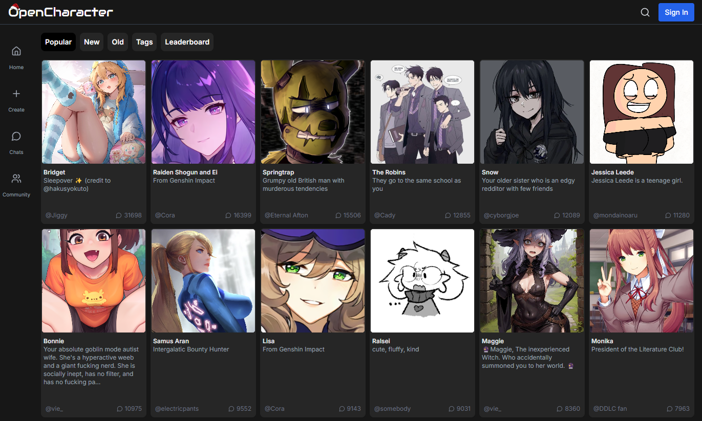 OpenCharacter:开源无审查的Character.AI替代品-1 OpenCharacter:开源无审查的Character.AI替代品