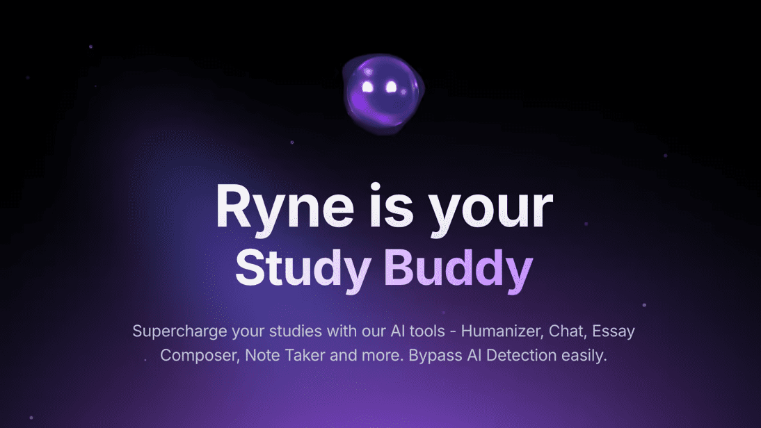 Ryne AI:学术工作与专业报告学习助手,研究并撰写论文,绕过AI检测-1 Ryne AI:学术工作与专业报告学习助手,研究并撰写论文,绕过AI检测