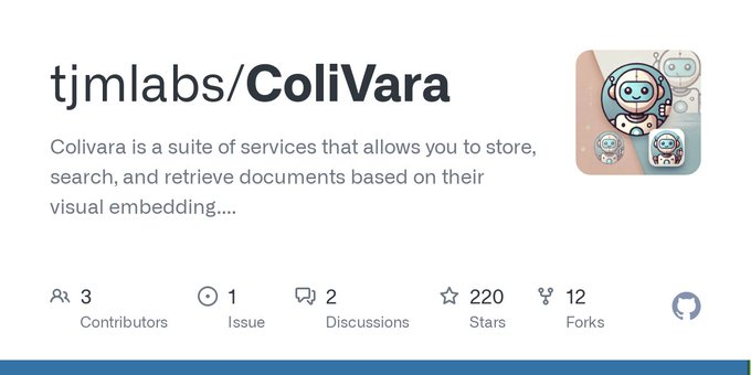 ColiVara:基于视觉嵌入的文档存储与检索服务-1 ColiVara:基于视觉嵌入的文档存储与检索服务