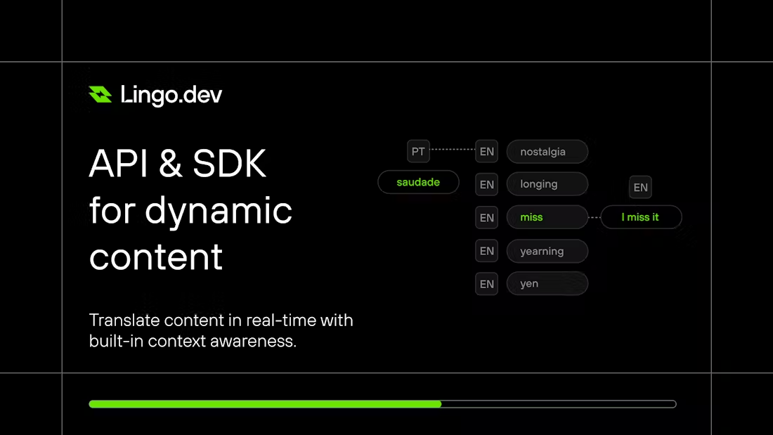 Lingo.dev:应用程序、网站和整个数据库多语言本地化翻译-1 Lingo.dev:网站和应用程序多语言本地化翻译