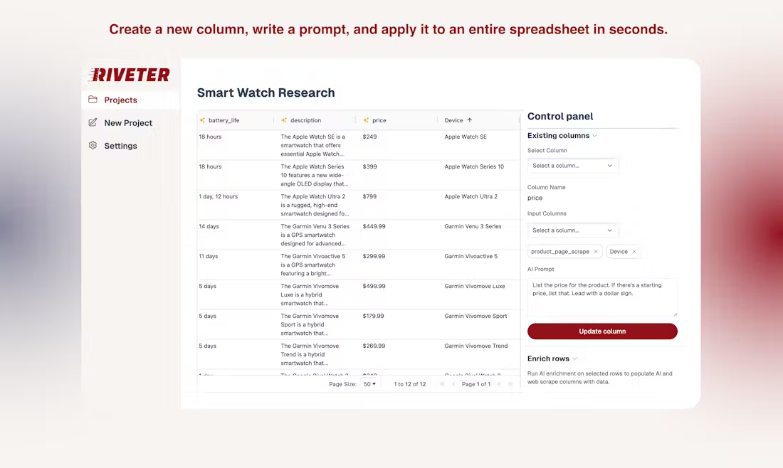 Riveter:在表格中使用提示词快速标注、增强和分析数据表格-1 Riveter:在表格中使用提示词快速标注、增强和分析数据