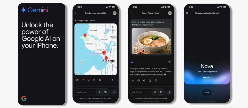 Google iOS 版本 App 不再支持 Gemini,用户得下载独立 App-1 Google iOS 版本 App 不再支持 Gemini,用户得下载独立 App