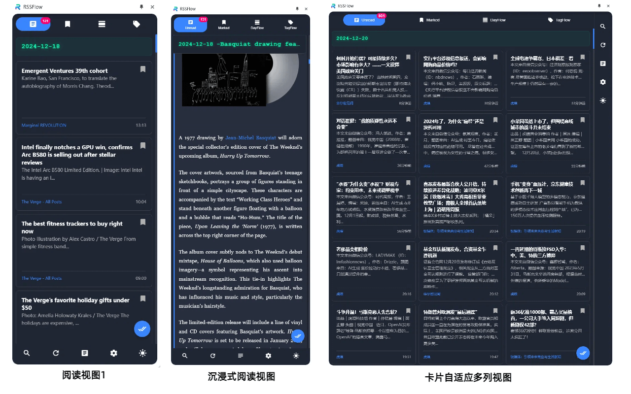 RSSFlow Reader:AI摘要和智能内容流的RSS订阅器-1 RSSFlow Reader:AI摘要和智能内容流的RSS订阅器