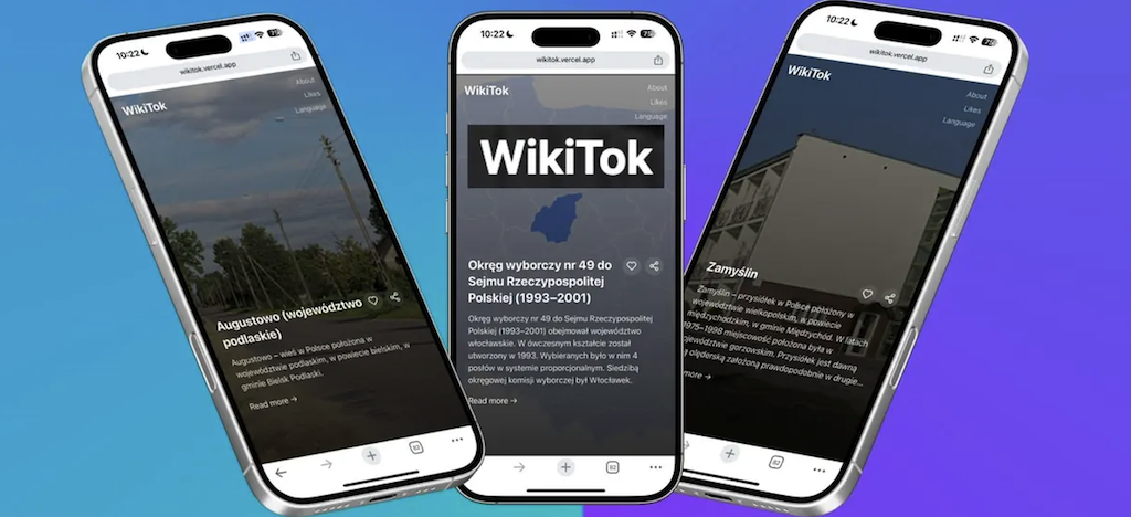 WikiTok:当维基百科穿上“抖音”的皮——空有想法的半成品,能否靠AI逆天改命?