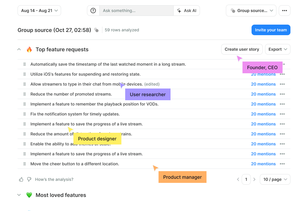 Kraftful:通过AI分析用户反馈优化产品开发的智能工具-1 Kraftful:AI自动收集并分析多渠道用户反馈