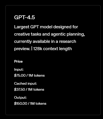 OpenAI 发布 GPT-4.5:一次“微妙提升”还是“劝退式”定价?-1 OpenAI 发布 GPT-4.5:一次“微妙提升”还是“劝退式”定价?