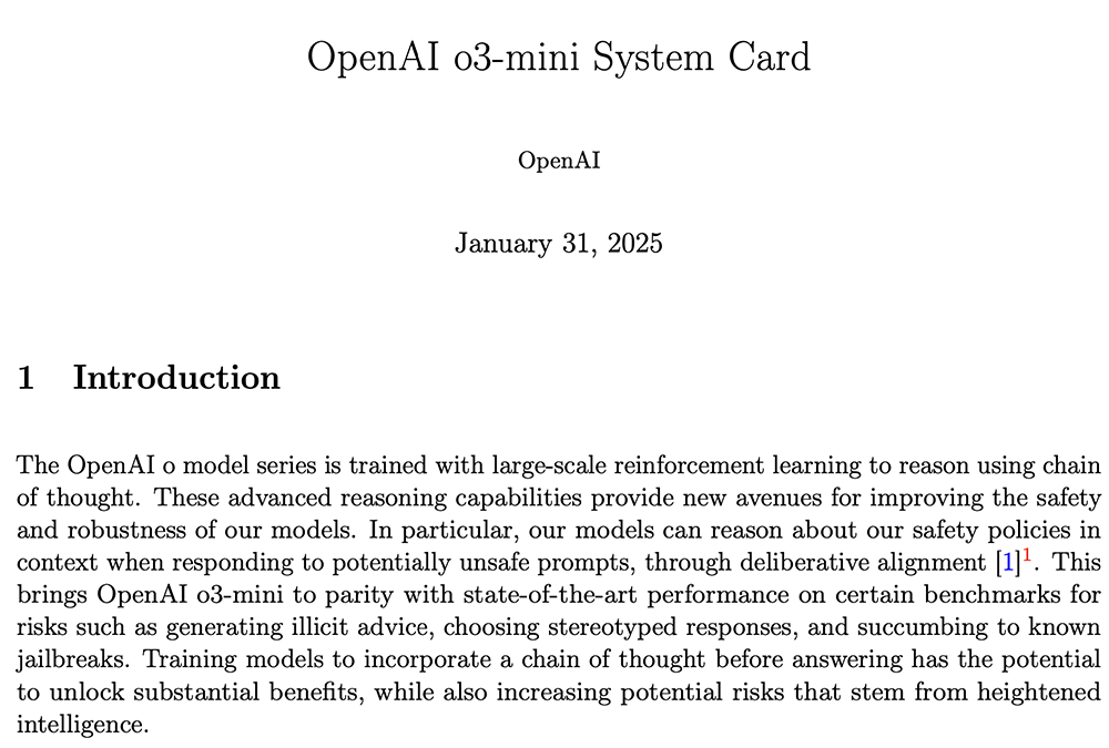 重磅!OpenAI推o3-mini新模型,被DeepSeek逼急?定价仍打不过