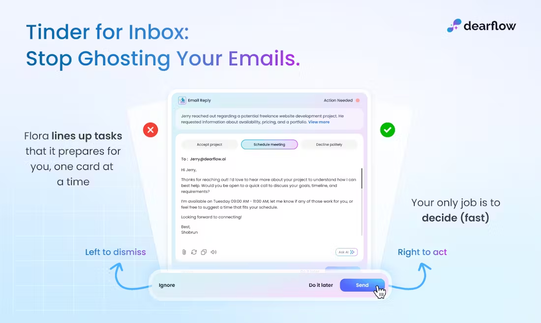 DearFlow:主动管理邮件、日程和任务的智能个人助理-1 DearFlow:主动管理邮件、日程和任务的智能个人助理