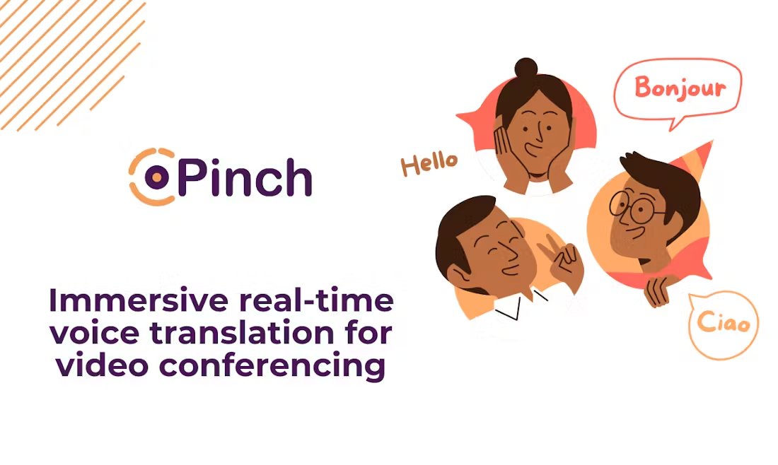 Pinch:适合跨国视频会议的实时翻译工具-1 Pinch:适合跨国视频会议的实时翻译工具