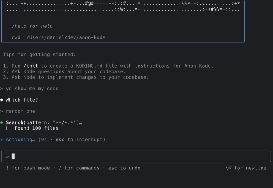 Anon-Kode:命令行AI代码助手(Claude Code官方反编译版本)-1 Anon-Kode:命令行AI代码助手(Claude Code代码反编译)