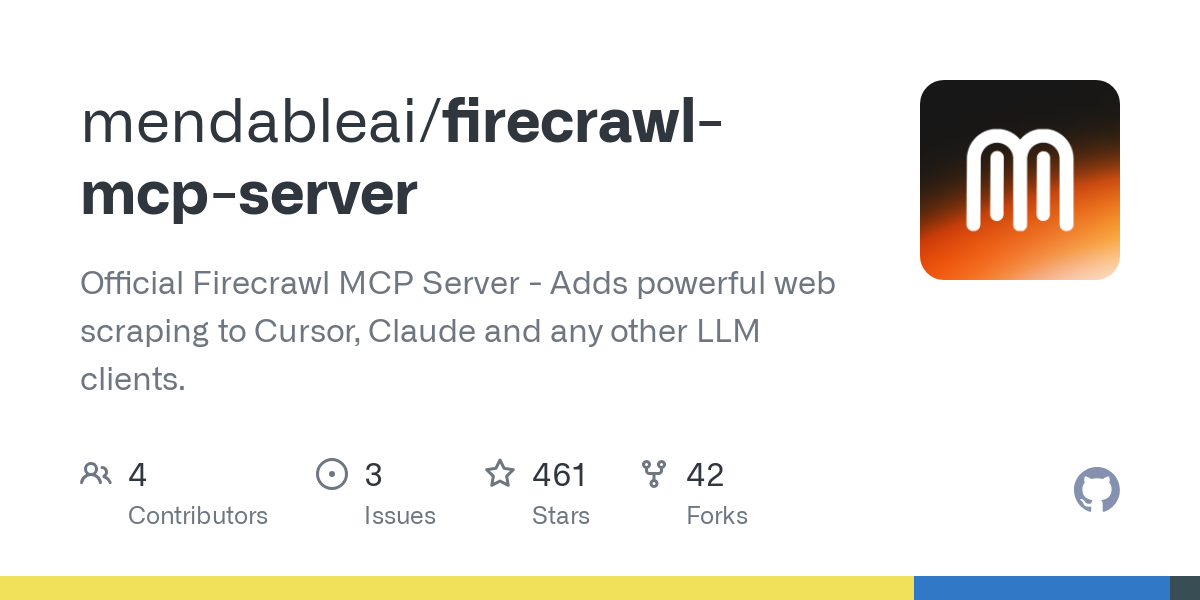 Firecrawl MCP Server:基于Firecrawl的网络爬取MCP协议-1 Firecrawl MCP Server:基于 Firecrawl 的网页爬虫 MCP 服务