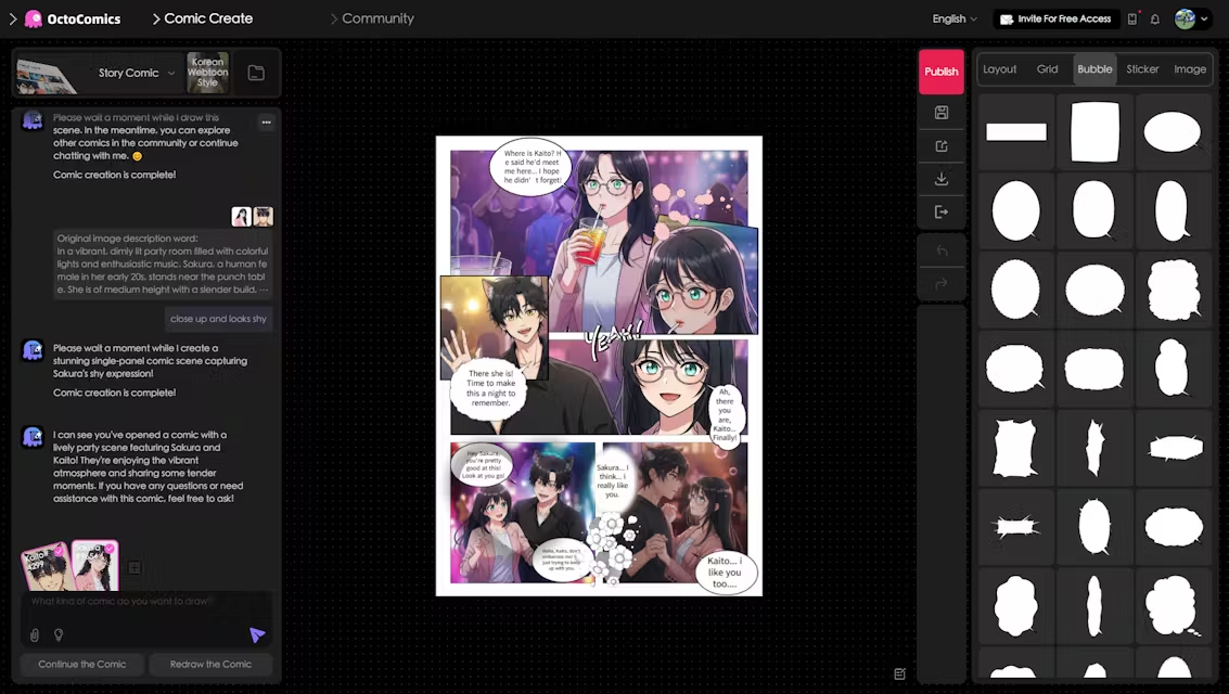 OctoComics:用AI快速生成BL漫画的创作平台-1 OctoComics:用AI快速生成BL漫画的创作平台