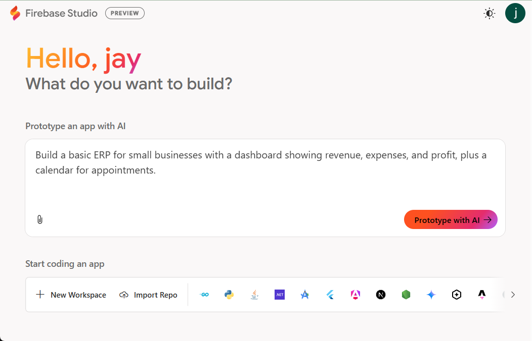 Firebase Studio:AI快速构建和部署全栈应用的云端工具-1 Firebase Studio:AI快速构建和部署全栈应用的云端工具