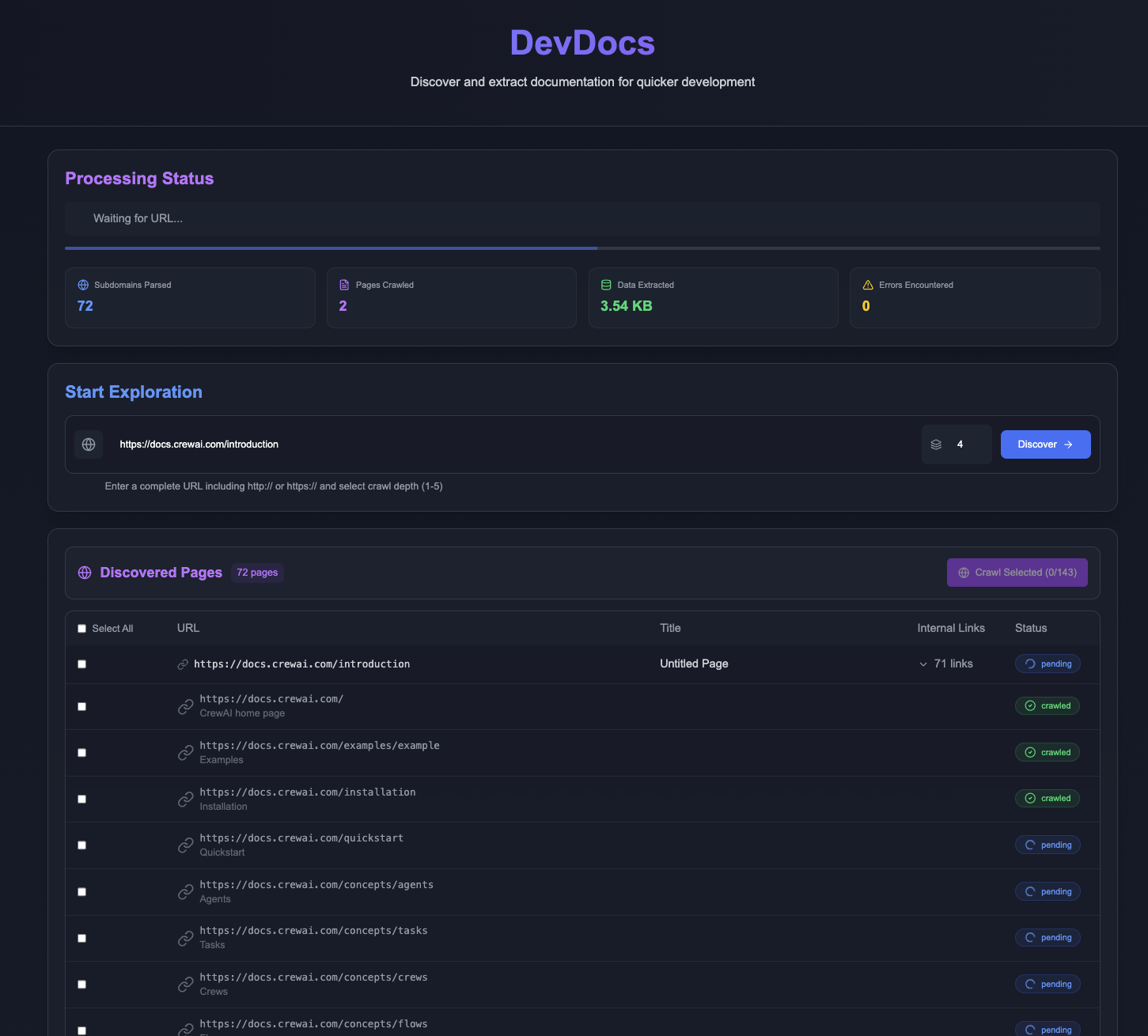 DevDocs:快速抓取并整理技术文档的MCP服务-1 DevDocs:快速抓取并整理技术文档的MCP服务